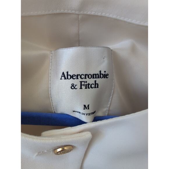 Abercrombie & Fitch Collarless Jacket size M - Picture 3 of 6